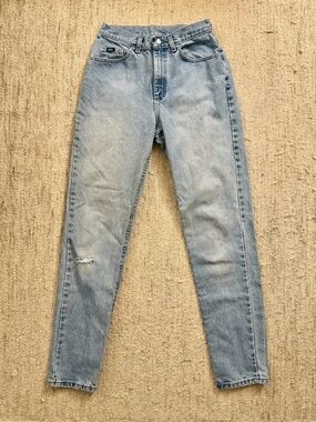 Vintage Women’s Size 10 Long Tapered High Waist Jeans